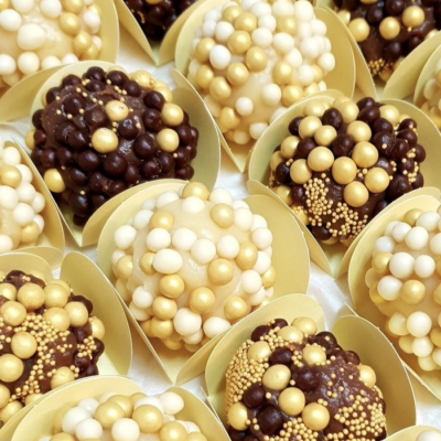 Brigadeiro de chocolate negro