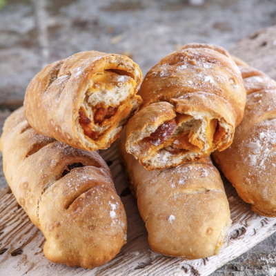 Pão com chouriço