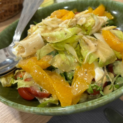 Endivida; fruta mix green